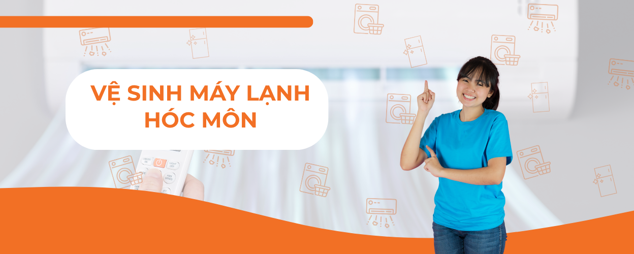 Dịch vụ vệ sinh máy lạnh Hóc Môn nhanh chóng tại nhà
