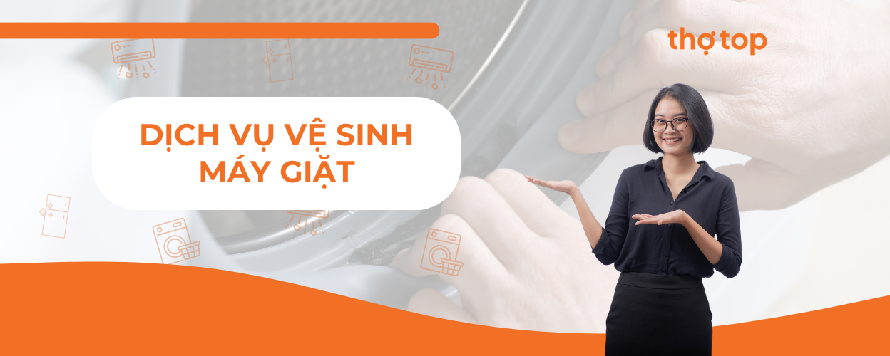 Dịch vụ vệ sinh máy giặt giá rẻ tại nhà năm 2025