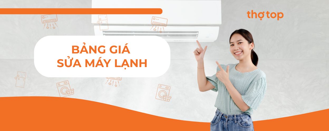 Bảng giá sửa máy lạnh tại TP. Hồ Chí Minh năm 2025