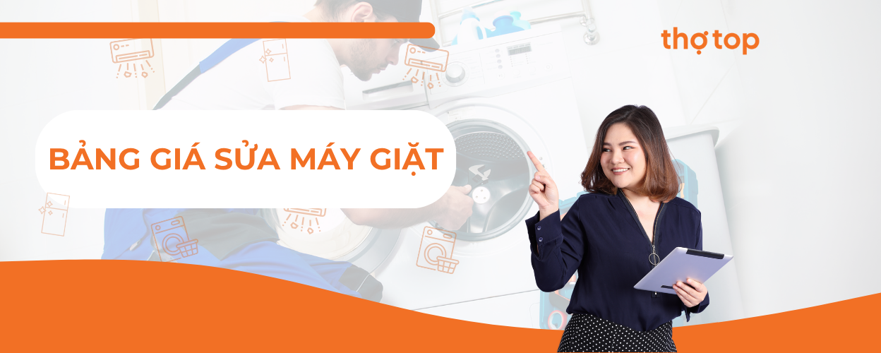 Bảng giá sửa máy giặt tại TP. Hồ Chí Minh năm 2025