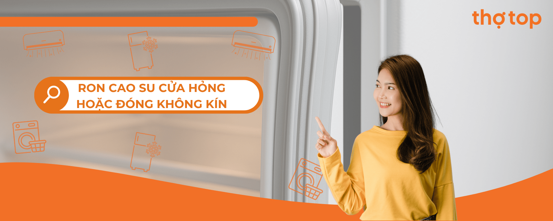 Lỗi Ron Cao Su Cửa Tủ Lạnh Bị Hỏng Hoặc Không Kín: Nguyên Nhân và Cách Khắc Phụ