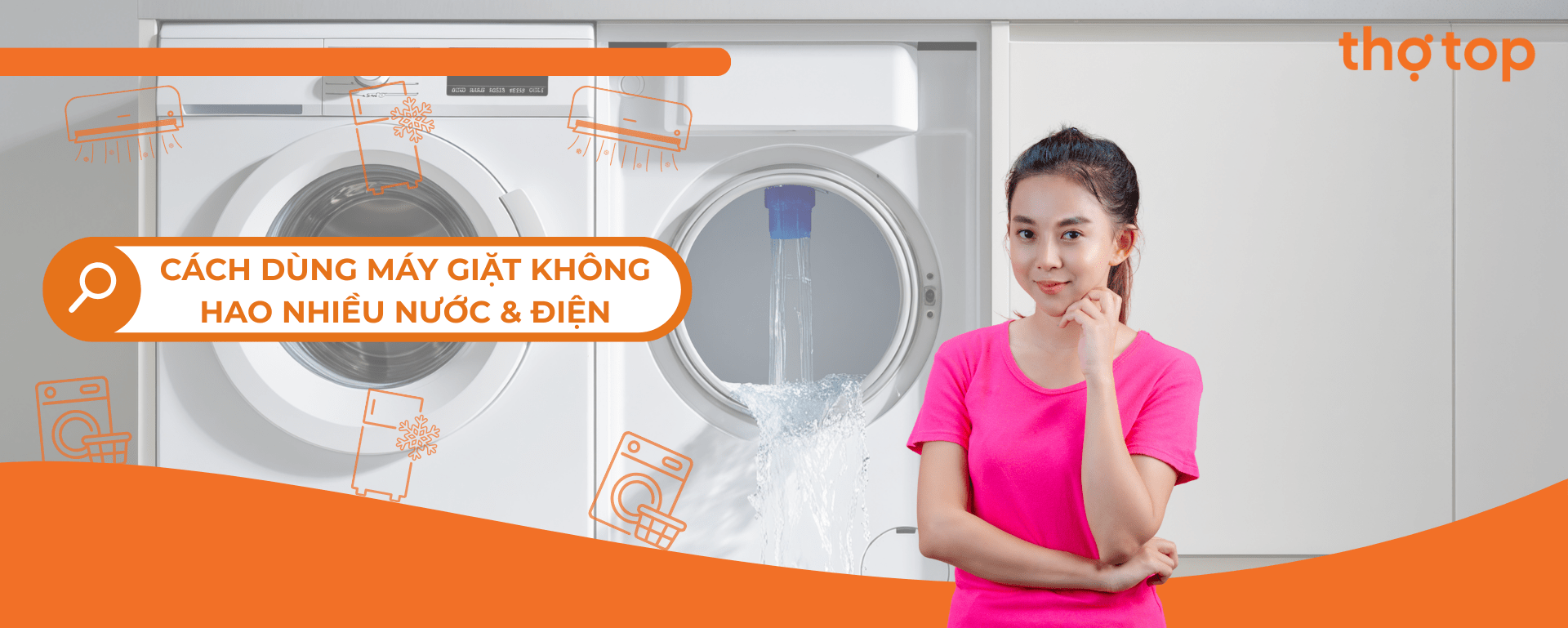 Cách Dùng Máy Giặt Tiết Kiệm Nước Và Điện
