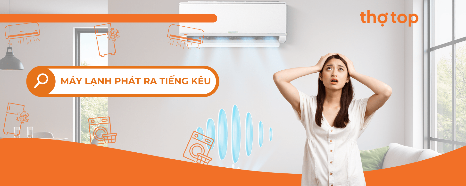 Máy lạnh kêu ù ù hoặc rè rè – Có phải sắp hỏng không? Cách kiểm tra chuẩn thợ