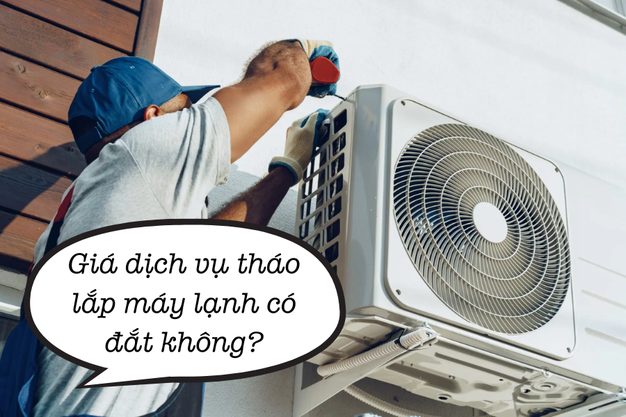 Giá dịch vụ tháo lắp máy lạnh có đắt không?