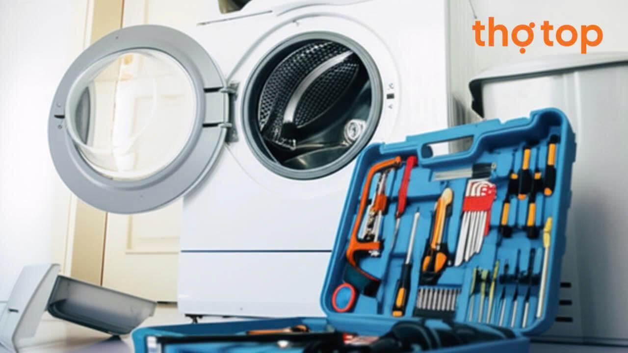 Kỹ thuật viên Thợ Top với trang bị hiện đại